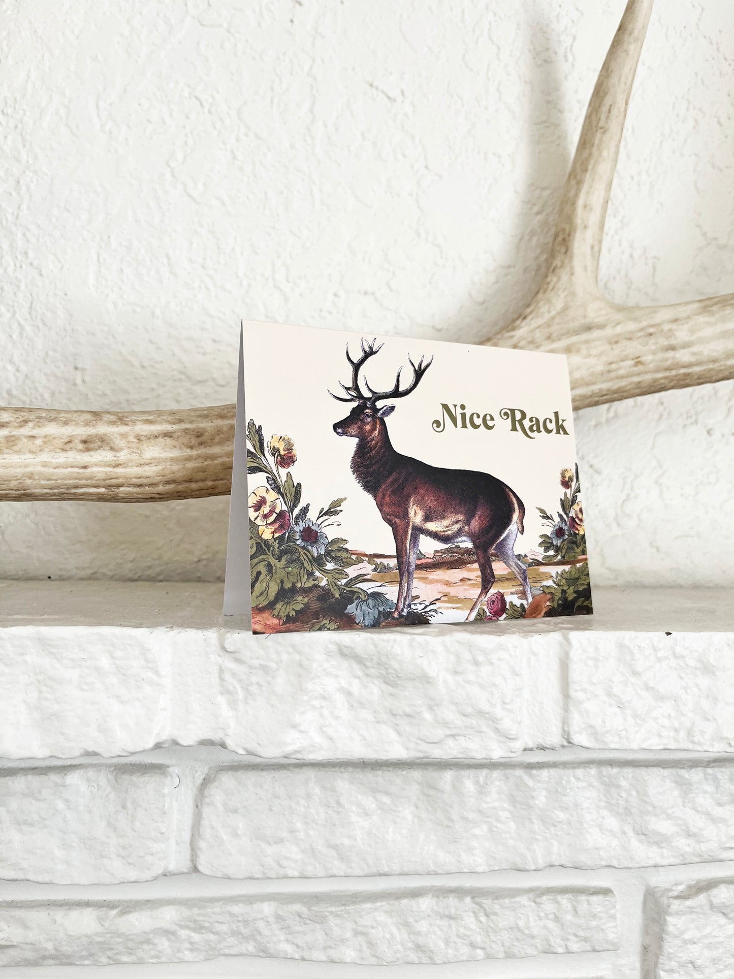 Nice Rack Greeting Card